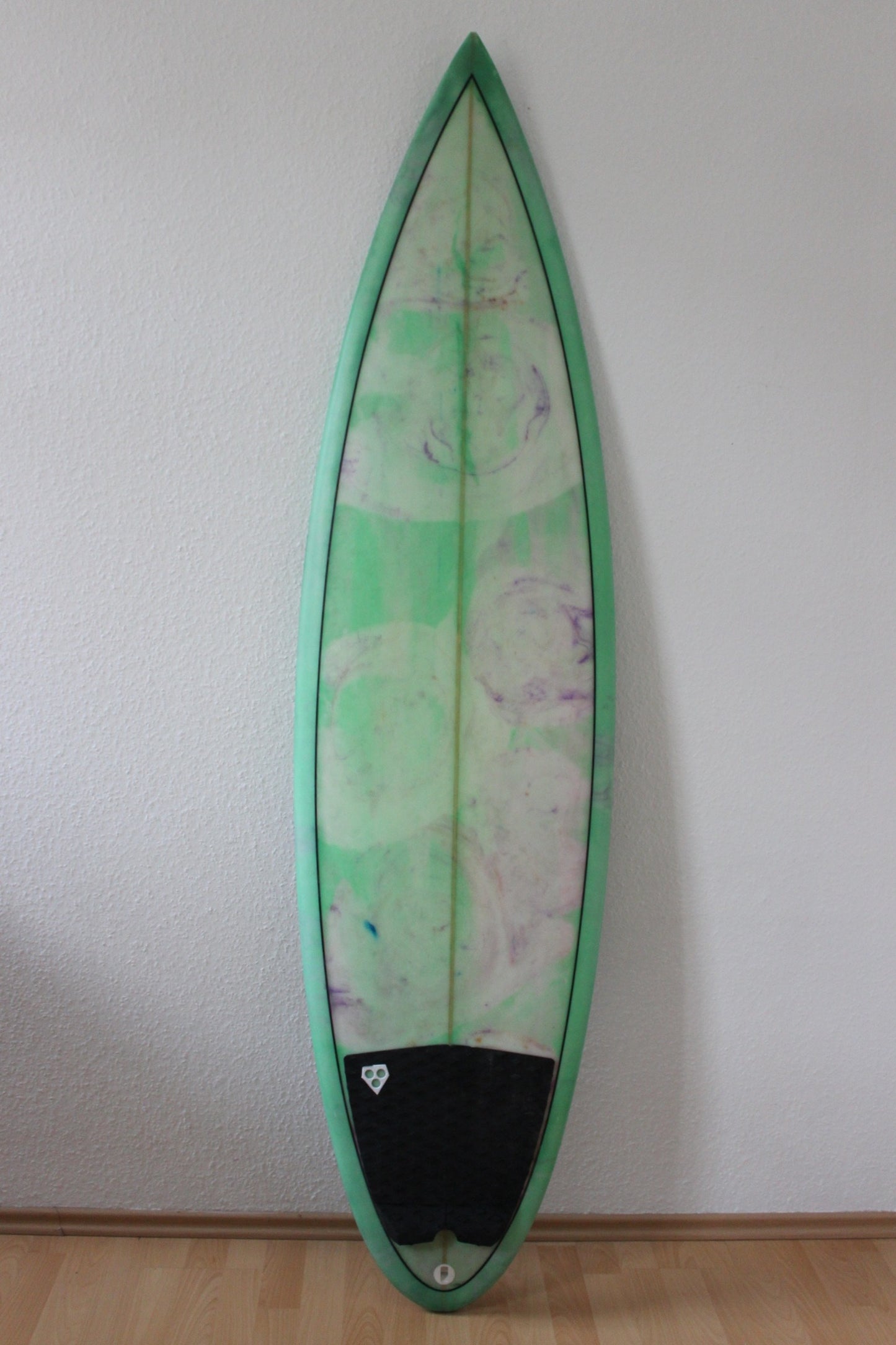 Shortboard 6"4 Thruster Fin Surfboard